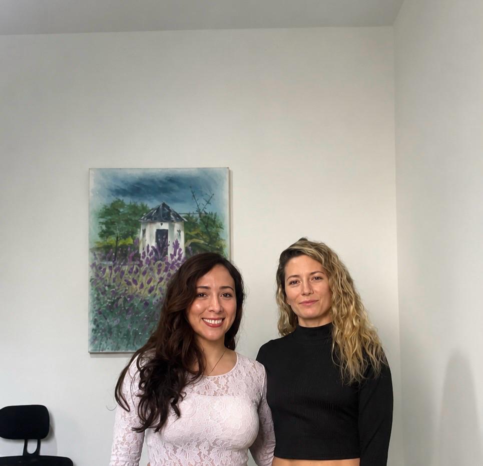 Las dos abogadas de Triblan Estudio Jurídico